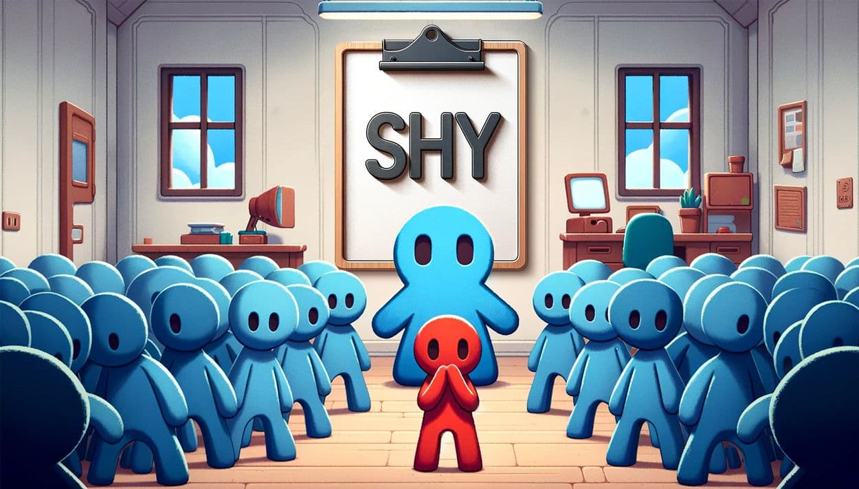Shy Banner